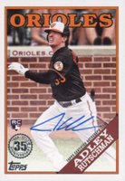 2023 Topps 1988 Topps Baseball Autographs #88BAAR Adley Rutschman Series 2 Baseball Card