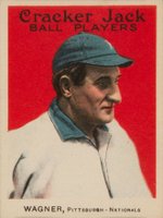 1914 Cracker Jack #68 Honus Wagner Baseball Card