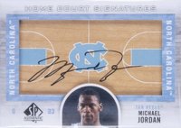2012 SP Authentic Home Court Signatures #HC-JO Michael Jordan Basketball Card