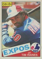 1985 O-Pee-Chee #277 Tim Raines Baseball Card