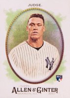 2017 Topps Allen & Ginter #172 Aaron Judge Hot Box Foil Baseball Card