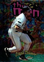 1998 Finest the Man #TM3 Frank Thomas Baseball Card