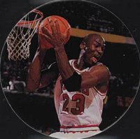 1995 Upper Deck Jordan Milk Caps #18 Michael Jordan Basketball Card