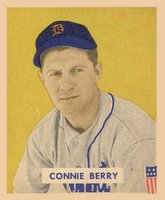 1949 Bowman #180 Connie Berry Baseball Card