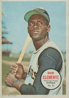 1967 Topps Pin-Ups #11 Bob Clemente Baseball Card