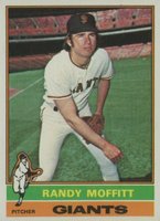 1976 Topps #553 Randy Moffitt Baseball Card