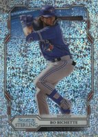 2019 Bowman Sterling #BPR25 Bo Bichette Speckle Refractor Baseball Card