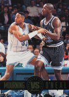 1993 Skybox Premium Showdown Series #SS3 Mourning/O'Neal Basketball Card