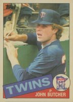 1985 Topps Tiffany #741 John Butcher Baseball Card