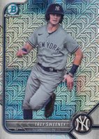 2022 Bowman Mega Box Chrome #214 Trey Sweeney Baseball Card