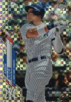 2020 Topps Chrome #50 Aaron Judge X-Fractor Baseball Card