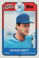 1989 Cap'N Crunch #9 George Brett Baseball Card