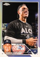 2023 Topps Chrome #62 Aaron Judge SP Baseball Card