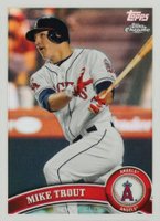 2014 Topps Chrome All-Time Rookies Reprints #US175 Mike Trout Baseball Card