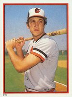 1983 Topps Stickers #315 Cal Ripken Jr. Baseball Card