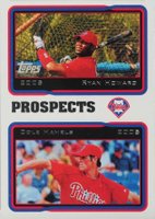 2010 Topps Cards Your Mom Threw Out Original Back #689 Cole Hamels/Ryan Howard Baseball Card