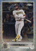 2022 Topps Chrome Logofractor Edition #100 Fernando Tatis Jr. Baseball Card
