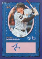 2024 Topps Brooklyn Collection Autographs #ACJM Jackson Merrill Purple Baseball Card