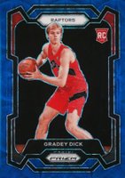 2023 Panini Prizm #134 Gradey Dick Blue Choice Basketball Card