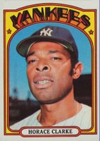 1972 Topps #387 Horace Clarke Baseball Card