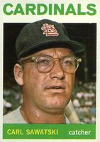 1964 Topps #24 Carl Sawatski Baseball Card