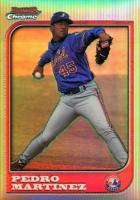 1997 Bowman Chrome #53 Pedro Martinez Refractor Baseball Card
