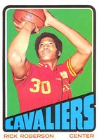 1972 Topps #126 Rick Roberson Basketball Card
