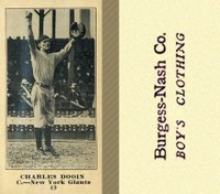 1916 Burgess-Nash Co. #49 Charles Dooin Baseball Card