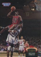 1993 Kenner Starting Lineup #29SL Michael Jordan Basketball Card