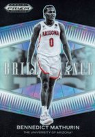 2022 Panini Prizm Draft Picks Brilliance #BRBM Bennedict Mathurin Silver Prizm Basketball Card