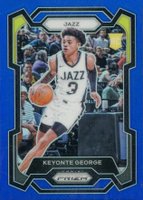 2023 Panini Prizm #127 Keyonte George Blue Basketball Card