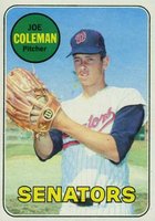1969 Topps #246 Joe Coleman Baseball Card