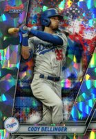 2019 Bowman's Best  #50 Cody Bellinger Atomic Refractor Baseball Card