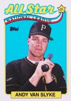1989 Topps #392 Andy Van Slyke All-Star Baseball Card