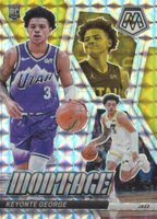2023 Panini Mosaic Montage #3 Keyonte George Mosaic Basketball Card