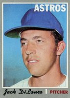 1970 Topps #382 Jack DiLauro Baseball Card