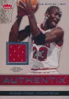 2007 Fleer MJ Missing Links Jersey #MJ-6 Michael Jordan Basketball Card