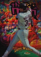 1998 Finest the Man #TM12 Larry Walker Refractor Baseball Card