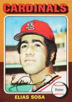 1975 Topps #398 Elias Sosa Baseball Card