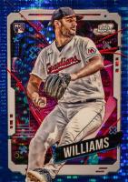 2024 Topps Chrome Cosmic #63 Gavin Williams Blue Moon Refractor Baseball Card