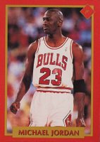 1991 Tuff Stuff Jr. #5 Michael Jordan Basketball Card
