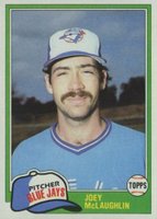 1981 Topps #248 Joey McLaughlin Baseball Card