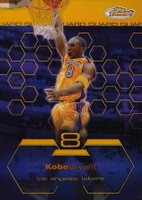2002 Finest #47 Kobe Bryant Gold Refractor Basketball Card