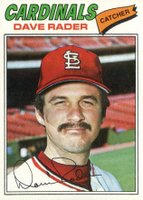 1977 Topps #427 Dave Rader Baseball Card