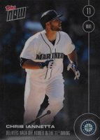 2016 Topps Now  #67 Chris Iannetta Baseball Card