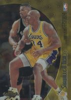 1998 Finest Mystery #M40 Alonzo Mourning/Shaquille O'Neal Basketball Card