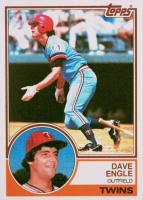 1983 Topps #294 Dave Engle Baseball Card