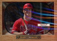 2019 Topps Transcendent VIP Party Mike Trout Through the Years #1955 Mike Trout Baseball Card