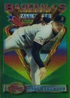 1993 Finest #104 Roger Clemens Refractor Baseball Card