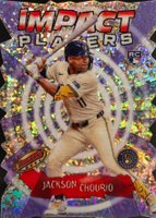 2024 Bowman's Best Impact Players #IP12 Jackson Chourio Mini Diamond Baseball Card